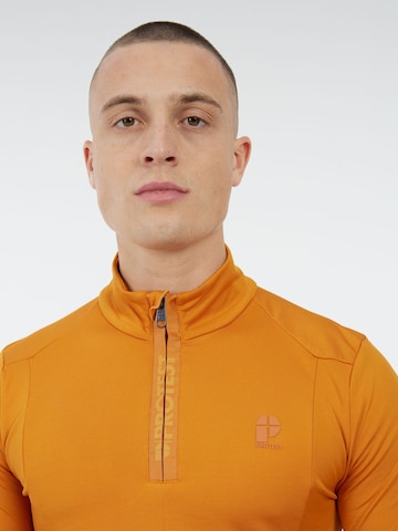 PROTEST Athletic Sweatshirt 'REWILL' in Yellow