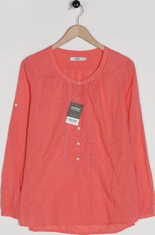 0039 Italy Bluse M in Orange: Vorderseite