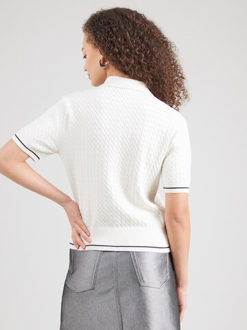 Calvin Klein Jeans Sweter w kolorze biały