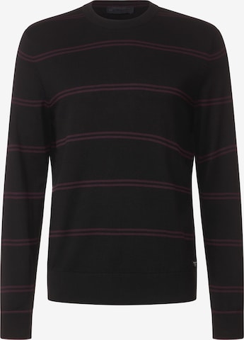 Street One MEN Sweater in Black: front