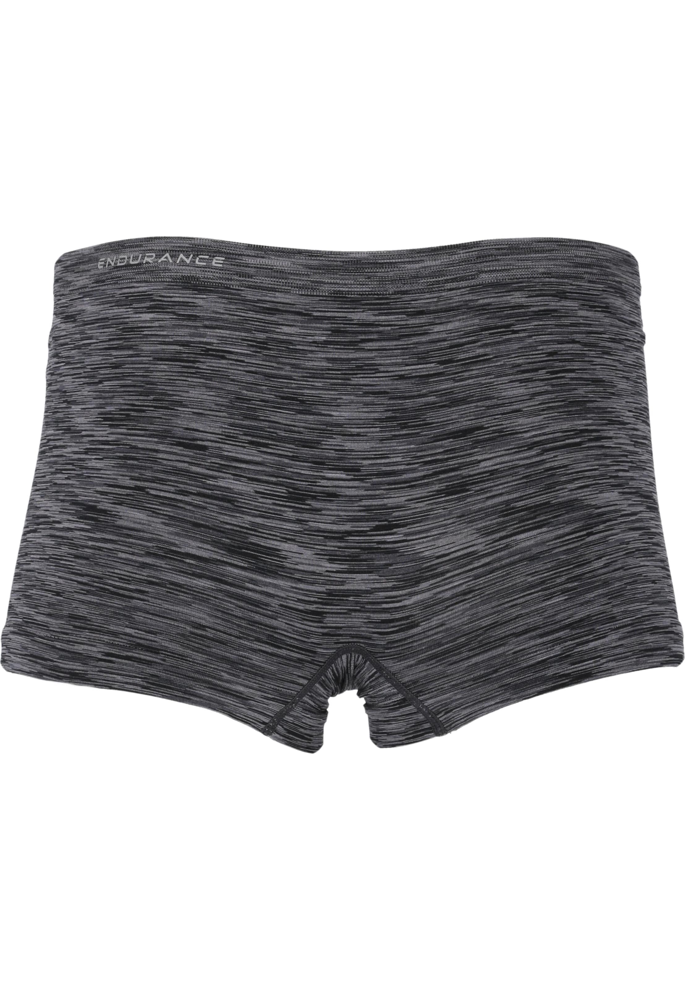 ENDURANCE Slimfit Sportbroek 'Crina' in Zwart: voorkant