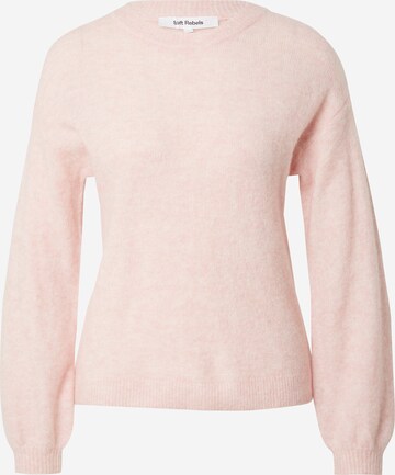 Soft Rebels Sweater 'Allison' in Pink: front