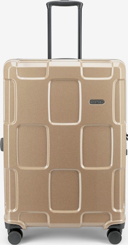 Epic Trolley 'Crate Reflex EVO' in Gold: Vorderseite