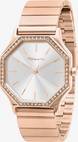 Tamaris Analog watch 'Sparkling Octavia' in Gold: front