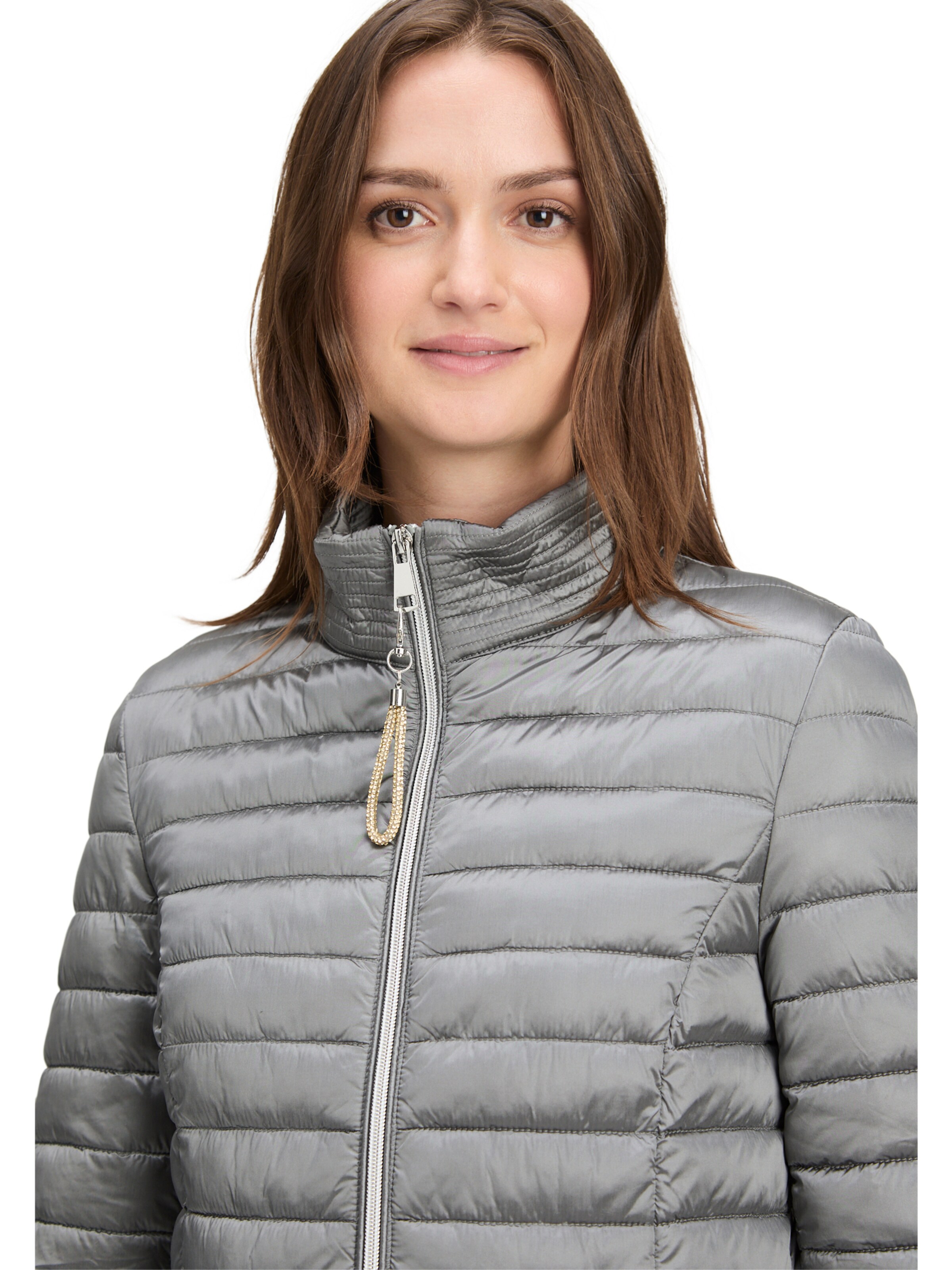 Cartoon Between-Season Jacket in Grey