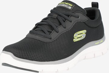 SKECHERS Matalavartiset tennarit 'Flex Advantage 4.0' värissä musta: edessä