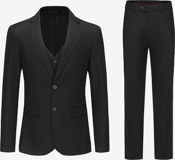 ALLTHEMEN Suit 'Zweiklang' in Black: front