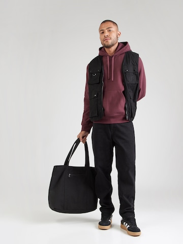 Sweat-shirt 'American Script' Carhartt WIP en rouge