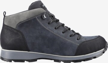 Rieker Lace-Up Boots in Blue