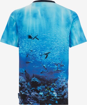 T-Shirt WE Fashion en bleu