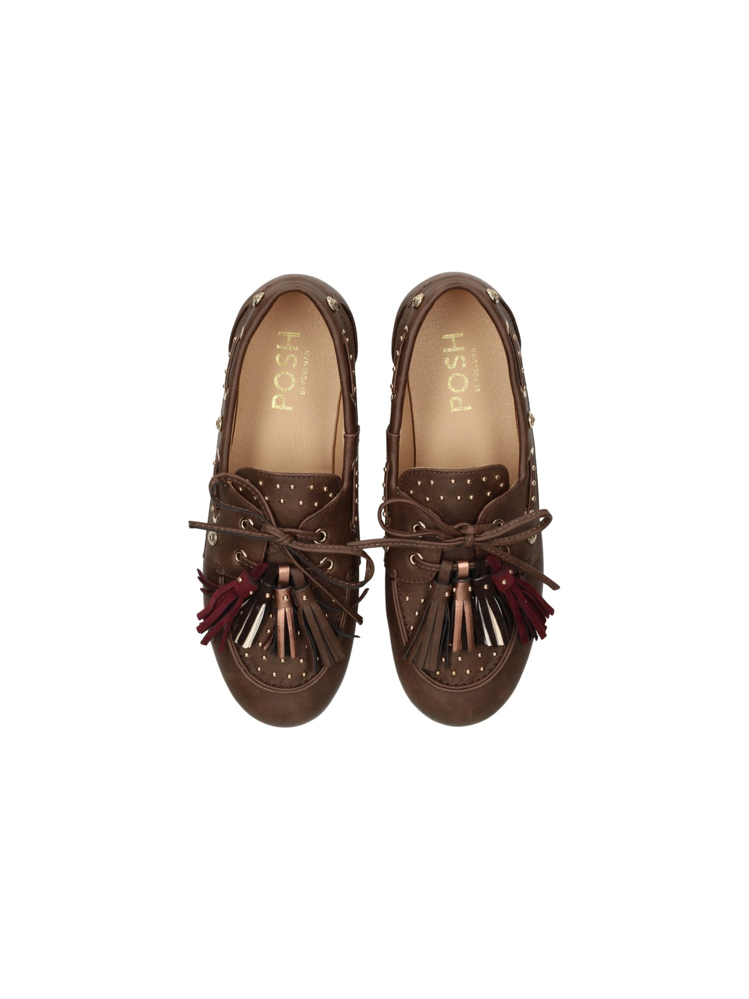 Mocassin POSH by Poelman en marron