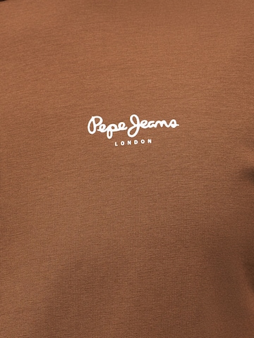Pepe Jeans Majica | rjava barva