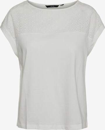 T-shirt 'KAYA' VERO MODA en blanc : devant