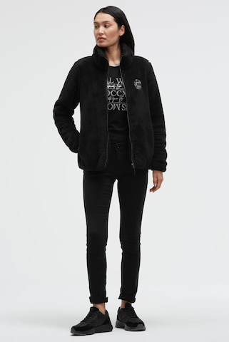 Soccx Fleece Jacket in Black