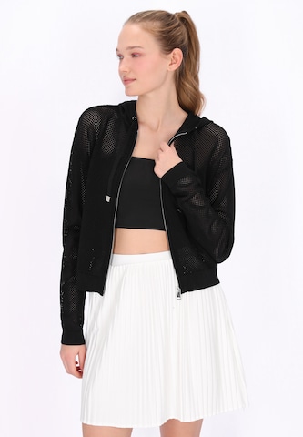 MYMO - Cárdigan 'Young Fashion' en negro: frente