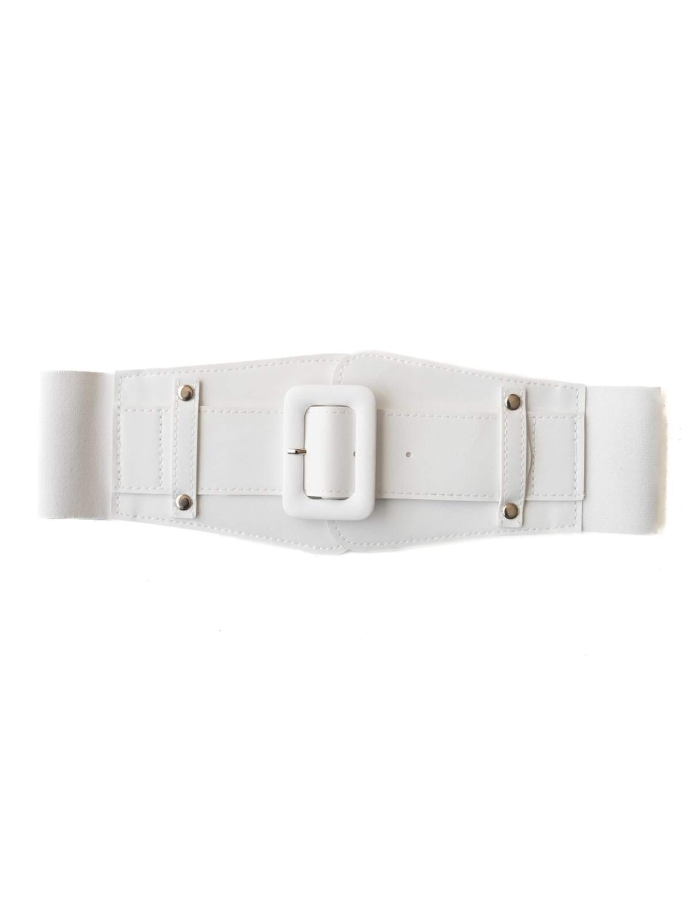 WOMAN VISION Belt in White: front