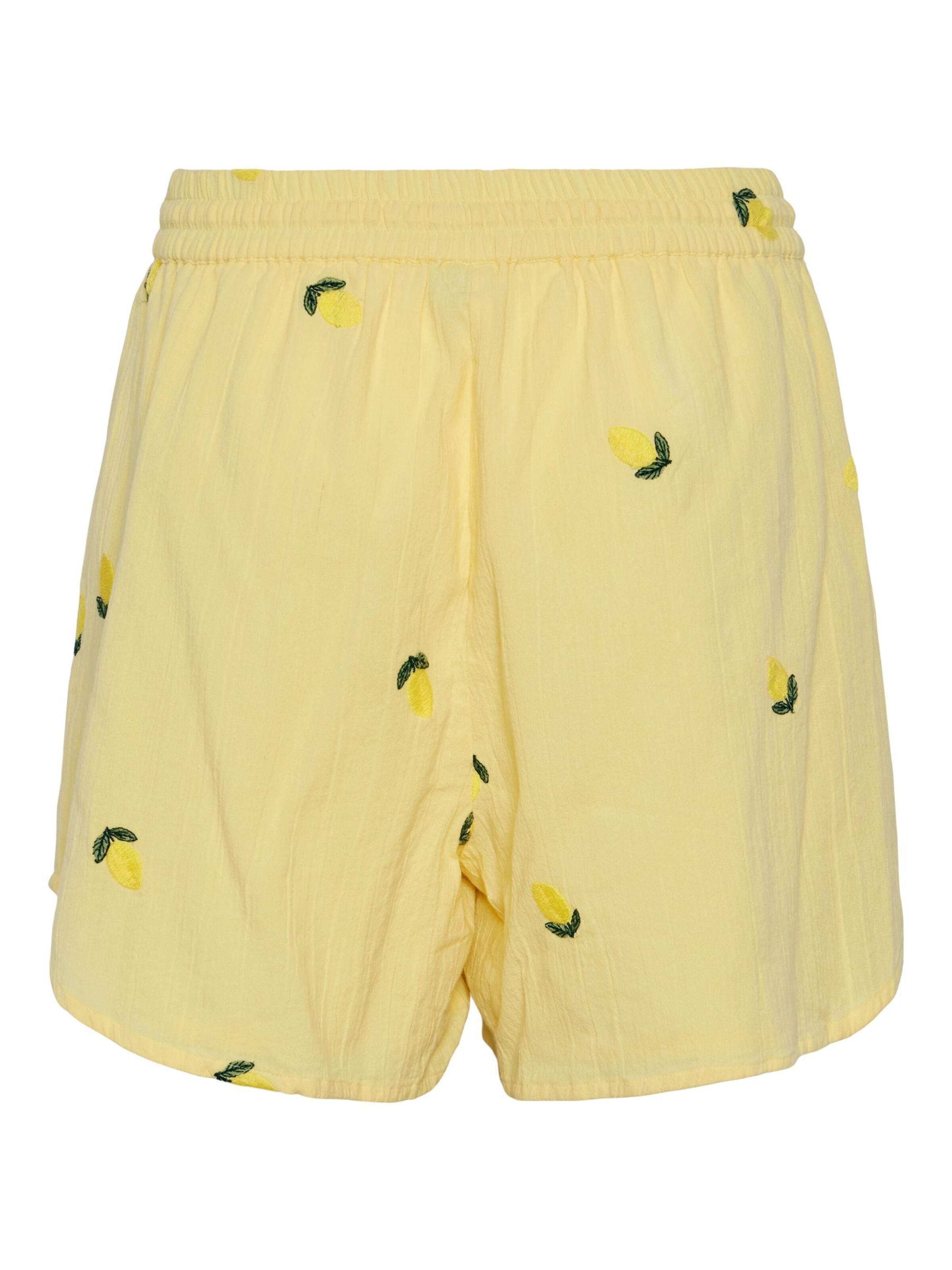 Regular Pantalon 'SELENA' PIECES en jaune