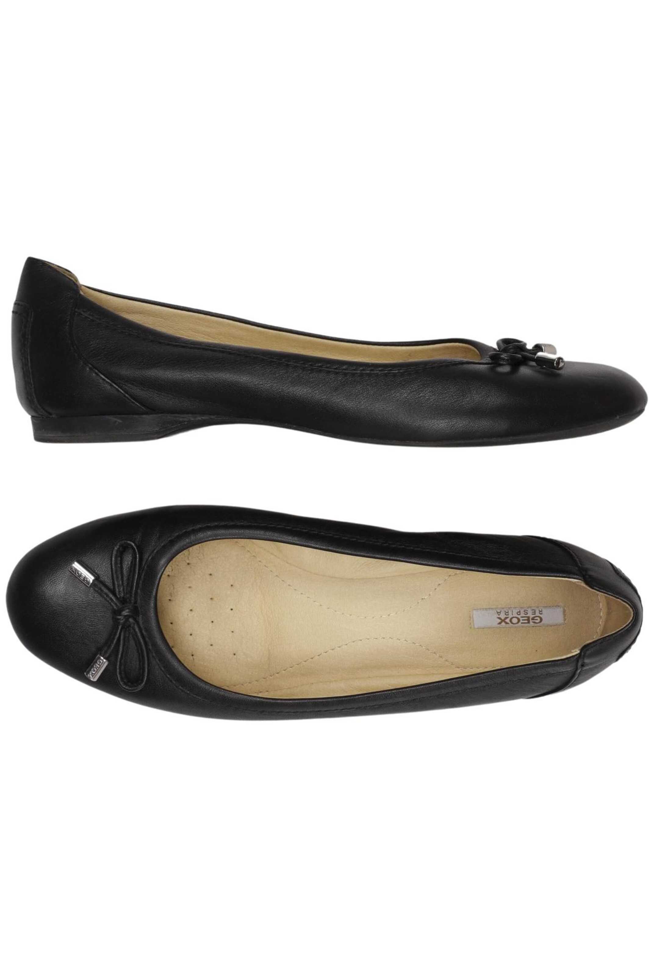 GEOX Flats & Loafers in 39 in Black: front