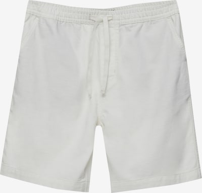 Pull&Bear Pantalon en blanc, Vue avec produit