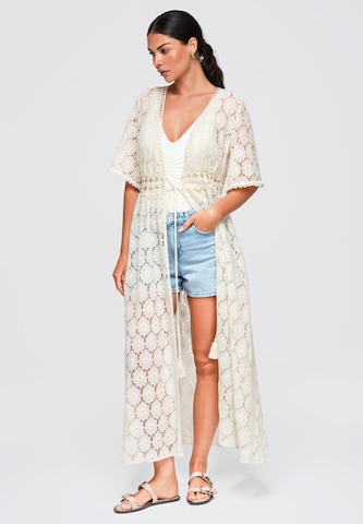 Cardigan 'OW-SW-E0001' Ombre en beige