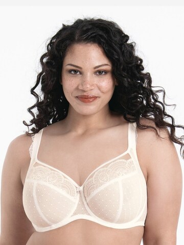 ROSA FAIA Minimiser Bra 'Selma' in White