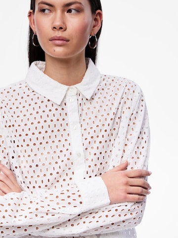 PIECES Bluse‌‌‌‌‌‌ in Weiß