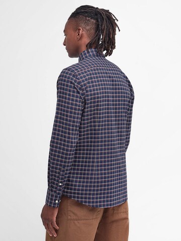 Barbour Regular fit Button Up Shirt 'Harthope' in Blue