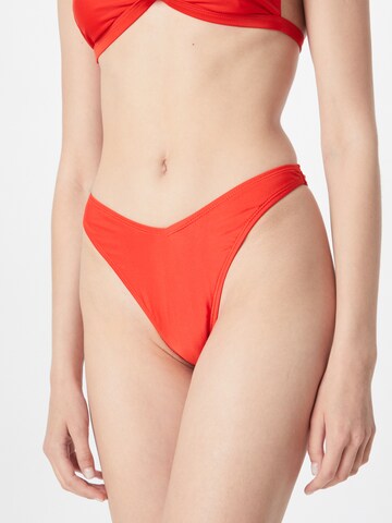 Nasty Gal - Braga de bikini en rojo: frente