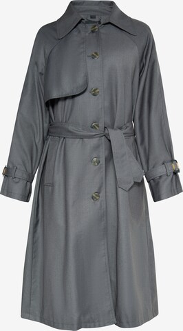 DreiMaster Klassik Демисезонное пальто в Серый: спереди