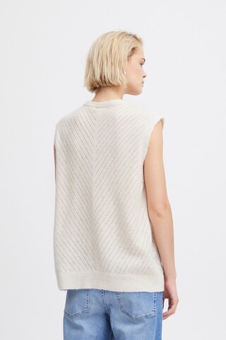 Pullover 'Kamara' di ICHI in beige