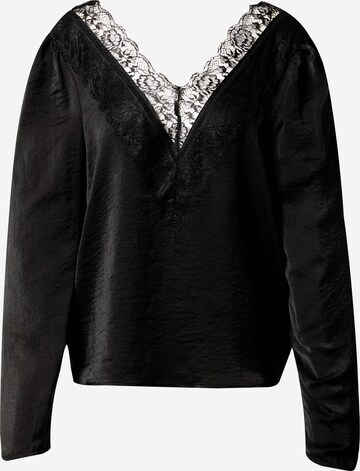 VERO MODA Blouse 'NOELLA' in Zwart: voorkant