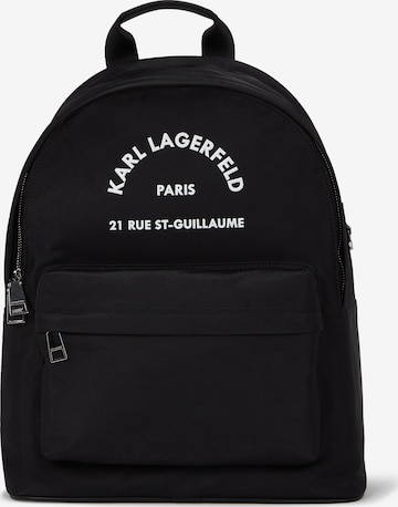 Karl LagerfeldRuksak 'Rue St-Guillaume' - crna boja: prednji dio