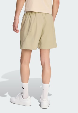 ADIDAS SPORTSWEAR Regular Sports trousers 'Z.N.E.' in Brown