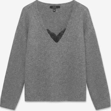 Vero Moda TallPulover 'VMBERRY' - siva boja: prednji dio
