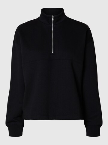 SELECTED FEMME Sweatshirt i sort: forside