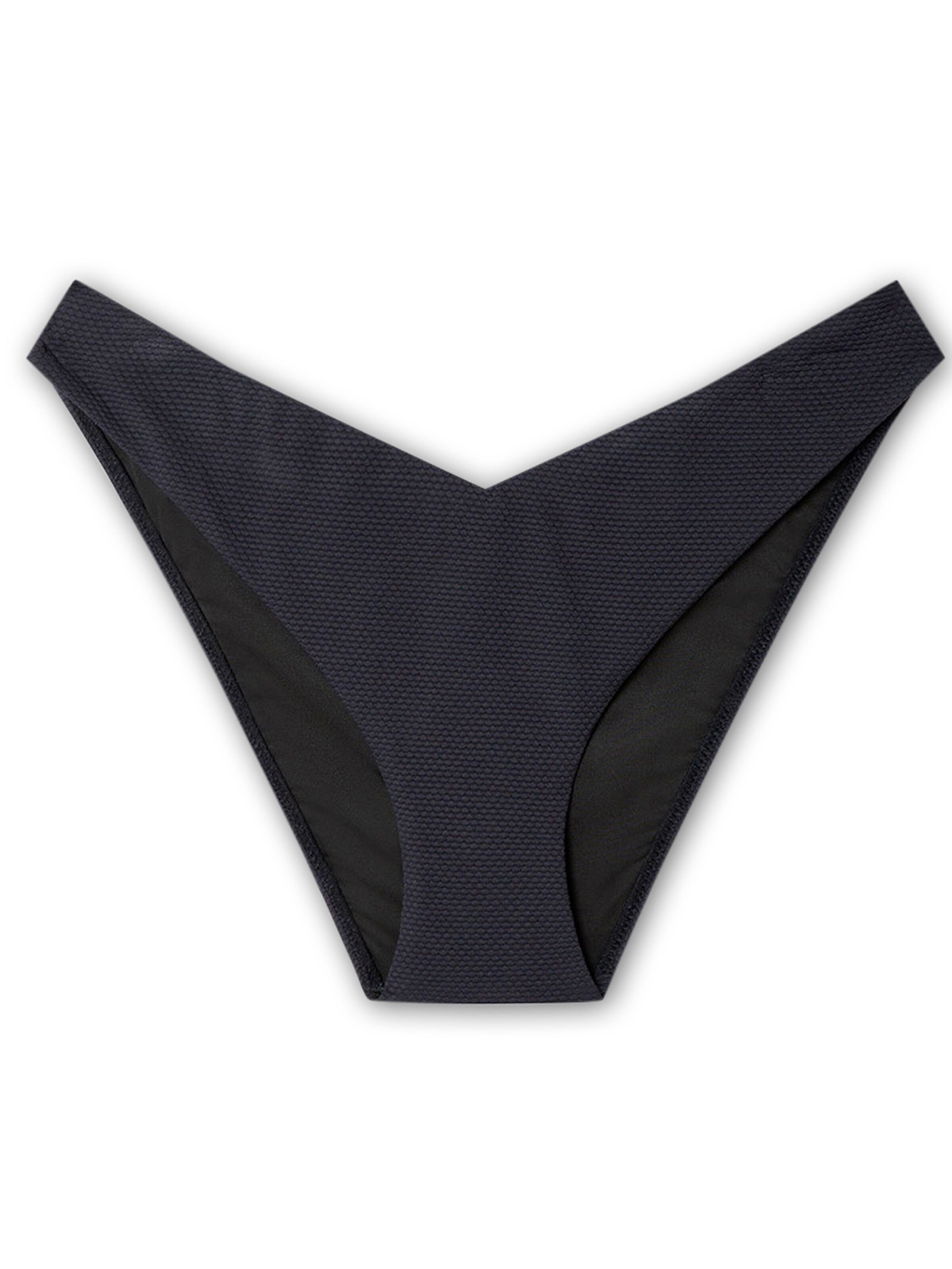 Gisela Bikini hlačke | črna barva: sprednja stran