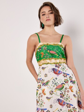 Apricot Dress ' ' in Green