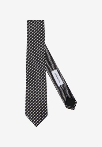 SEIDENSTICKER Krawatte ' Slim ' in Schwarz