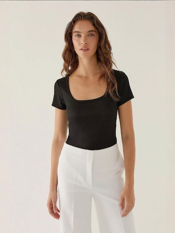 Hiccup - Camisa body em preto: frente