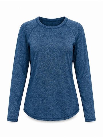 AOTTORI Performance Shirt in Blue: front