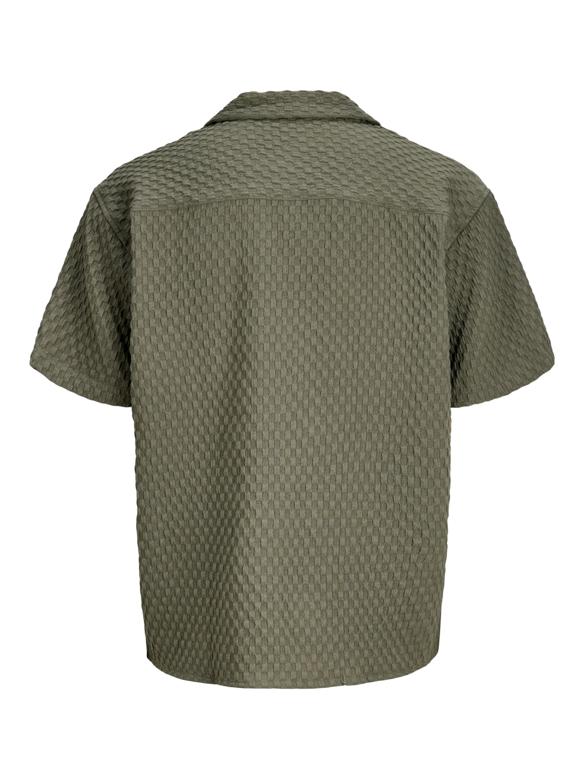 Jack & Jones Junior Comfort fit Overhemd 'Sean' in Groen