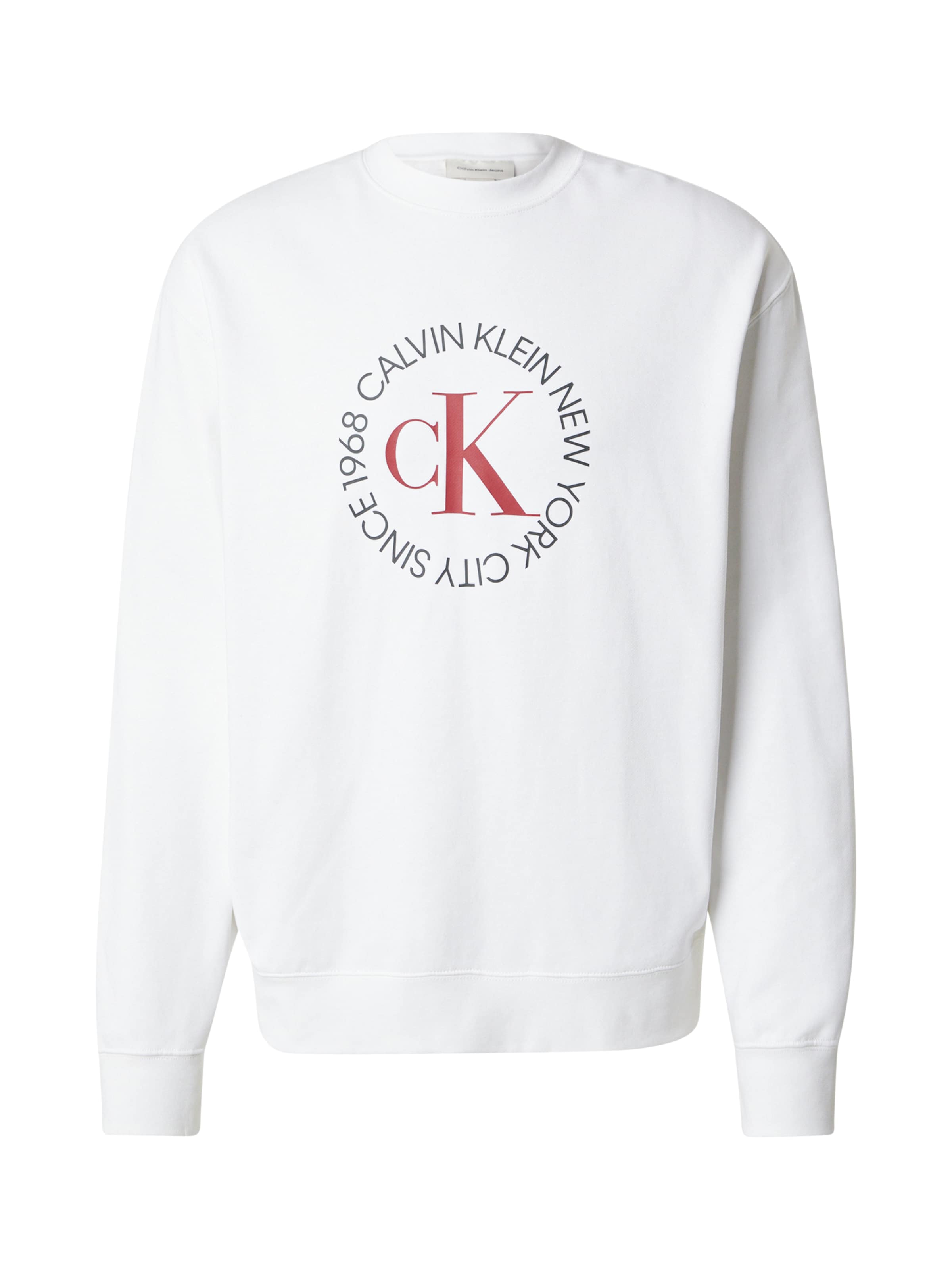 Calvin Klein Jeans - Sweatshirt em branco: frente