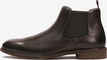 Chelsea Boots Kazar en marron : devant