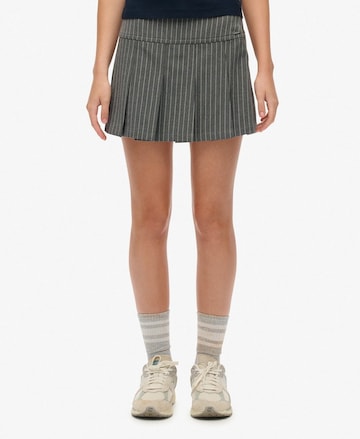 Superdry Rok in Grijs: voorkant