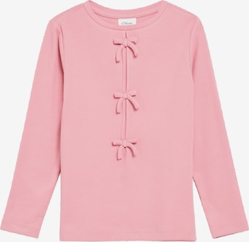 T-Shirt s.Oliver en rose : devant
