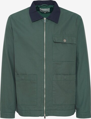 !Solid Between-Season Jacket in Green: front