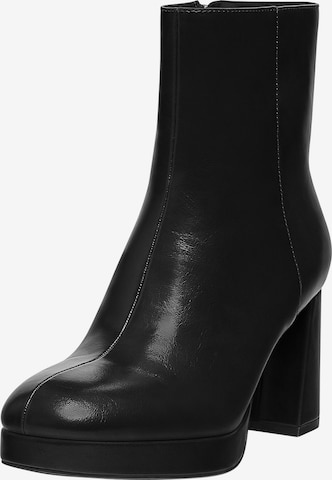 Bottines Pull&Bear en noir : devant