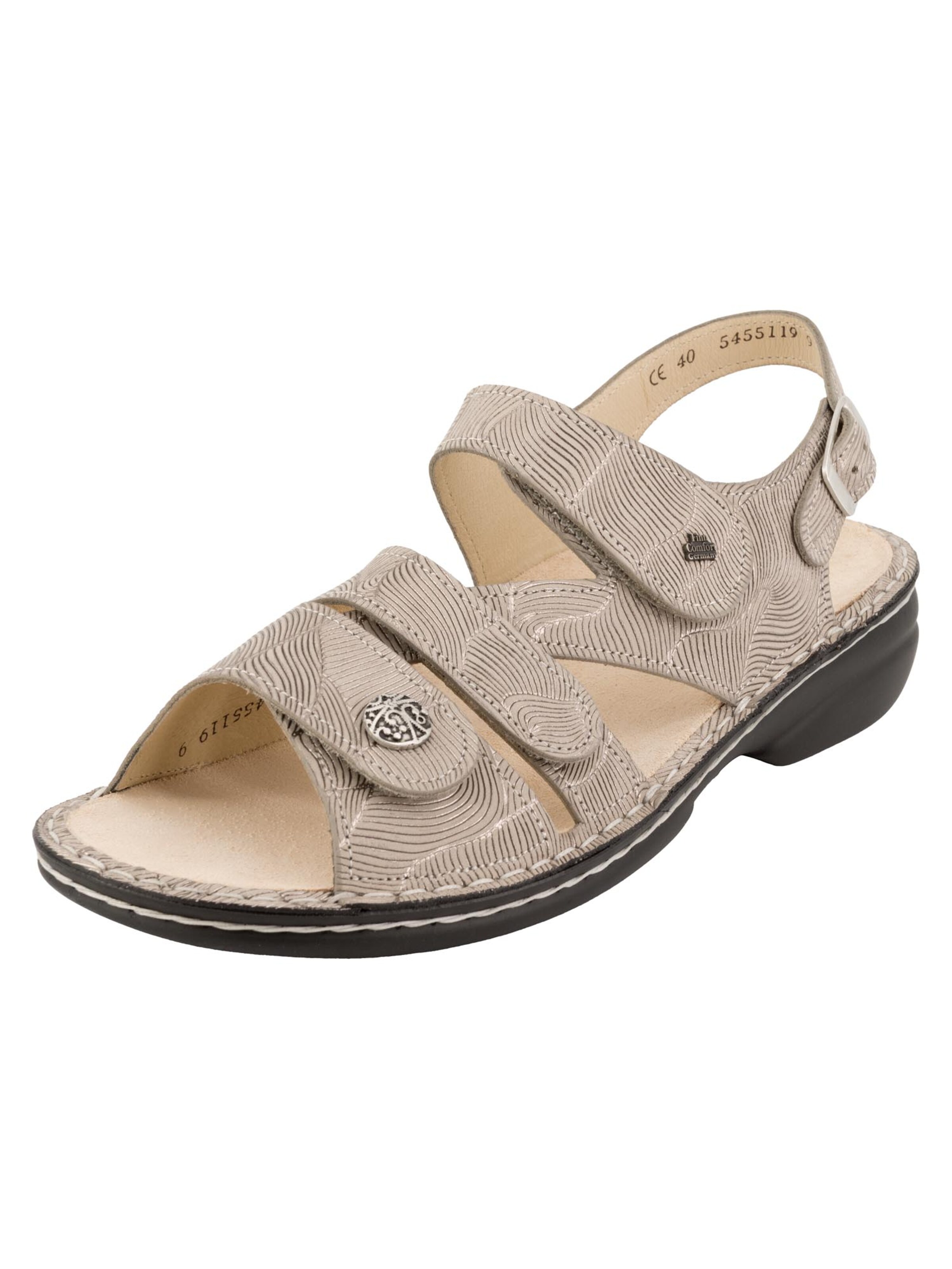 Finn Comfort Sandals 'Gomera' in Beige