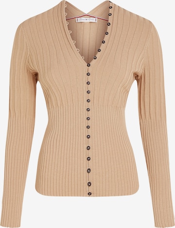 TOMMY HILFIGER Pullover in Beige: predná strana