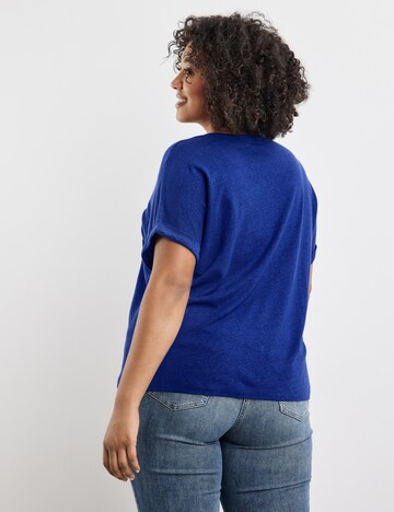 SAMOON T-Shirt in Blau